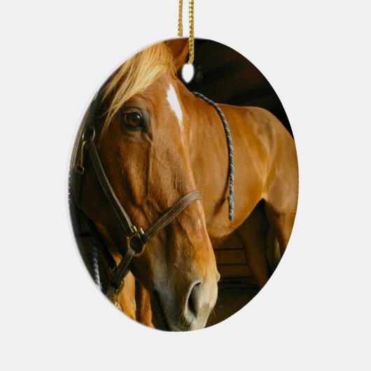 Chestnut Horse Ornament (Rechts)