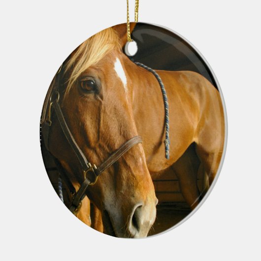 Chestnut Horse Ornament (Links)