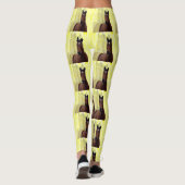 Chestnut Horse Shadows Leggings (Achterkant)
