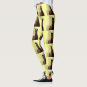Chestnut Horse Shadows Leggings (Links)