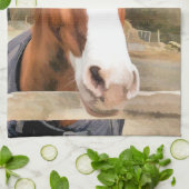 CHESTNUT HORSE THEEDOEK (Gevouwen)