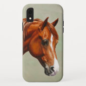 Chestnut Morgan Horse Case-Mate iPhone Case (Achterkant)