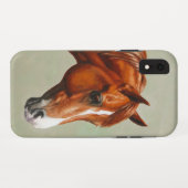 Chestnut Morgan Horse Case-Mate iPhone Case (Achterkant (horizontaal))