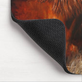 Chestnut Morgan Horse Muismat (Hoek)