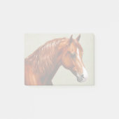 Chestnut Morgan Horse Post-it® Notes (Voorkant)