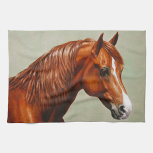 Chestnut Morgan Horse Theedoek
