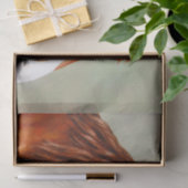 Chestnut Morgan Horse Tissuepapier (Geschenk)