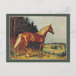 Chestnut Paard Briefkaart