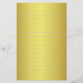 Chestnut Paard Briefpapier (Achterkant)