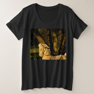 Chestnut Paard Grote Maat T-shirt