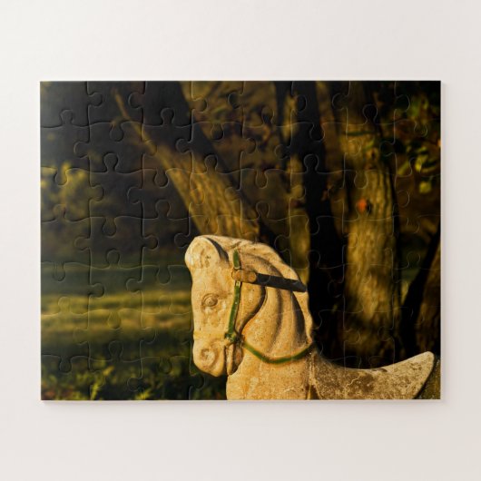 Chestnut Paard Legpuzzel (Horizontaal)