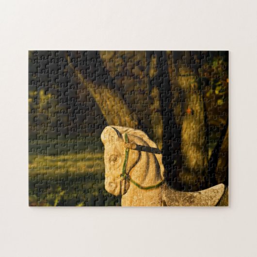 Chestnut Paard Legpuzzel (Horizontaal)