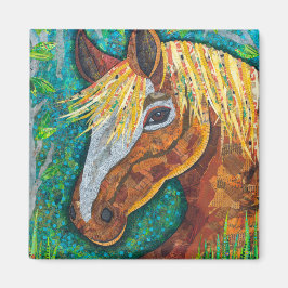 Chestnut Paard Magneet