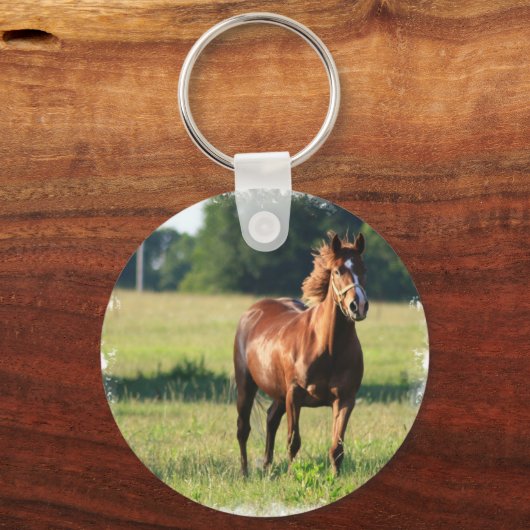 Chestnut Paarten, permanent Sleutelhanger (Voorkant)