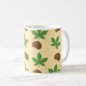 Chestnut Pattern - Autumn Influence Koffiemok (Voorkant rechts)