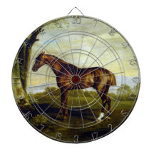 Chestnut Racehorse in a Landscape (George Stubbs)