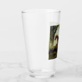 Chestnut Racehorse in a Landscape (George Stubbs) Glas (Rechts)