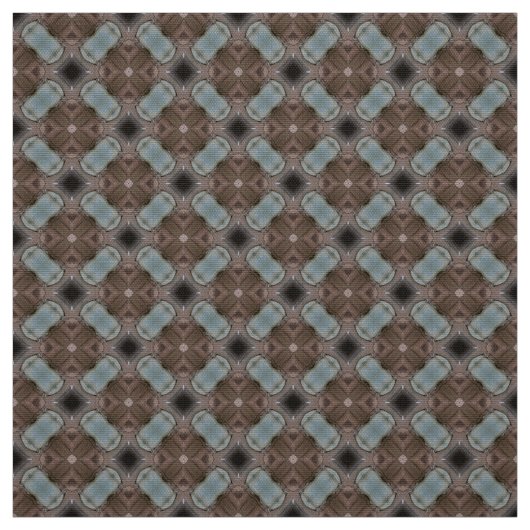 Chestnut Red en Soft Blue Stof (Swatch)