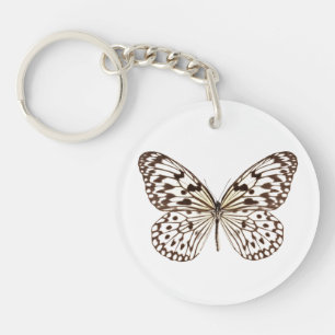 Chestnut Tiger Butterfly Sleutelhanger