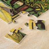 Chestnut Trees in Blossom door Vincent van Gogh Legpuzzel (Zijkant)