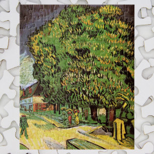 Chestnut Trees in Blossom door Vincent van Gogh Legpuzzel