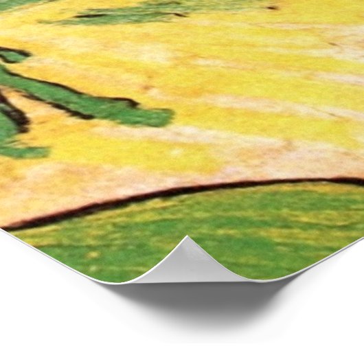 Chestnut Trees in Blossom door Vincent van Gogh Poster (Hoek)