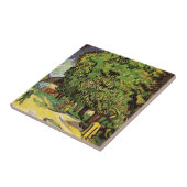 Chestnut Trees in Blossom door Vincent van Gogh Tegeltje (Zijkant)