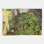 Chestnut Trees in Blossom door Vincent van Gogh Theedoek (Horizontaal)