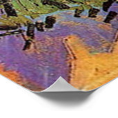 Chestnut Trees in Blossom, Vincent van Gogh. Poster (Hoek)