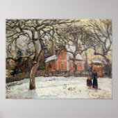 Chestnut Trees te Louveciennes, c.1871-2 Poster (Voorkant)