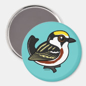 Chestnut Warbler Magneet (Voorkant / Achterkant)