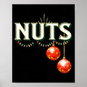 Chestnuts Matching Christmas Family Funny Chest Nu Poster (Voorkant)