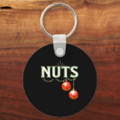 Chestnuts Matching Christmas Family Funny Chest Nu Sleutelhanger (Voorkant)