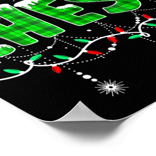 Chestnuts Matching Family Funny Chest Nuts Christm Poster (Hoek)