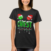Chestnuts Matching Family Funny Chest Nuts Christm T-shirt (Voorkant)