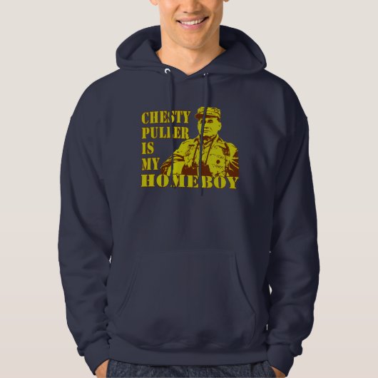 Chesty is mijn homeboy hoodie (Voorkant)