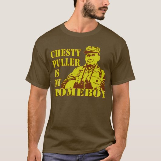 Chesty is mijn homeboy t-shirt (Voorkant)