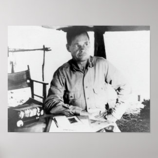 Chesty Puller On Guadalcanal - WW2 1942 Poster