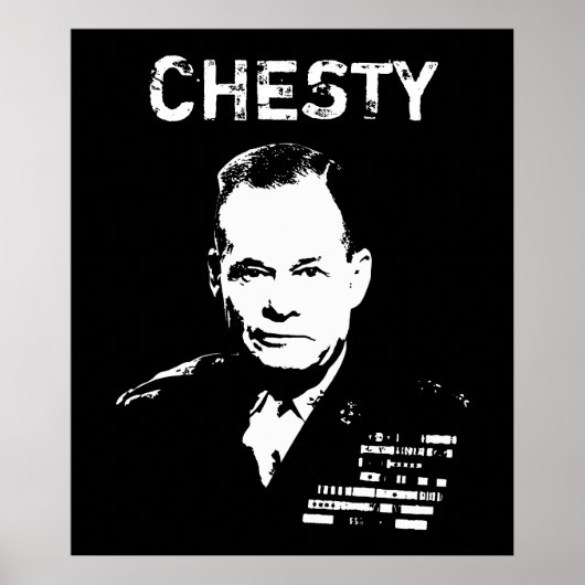 Chesty Puller Poster (Voorkant)
