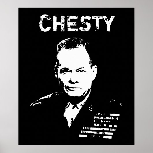 Chesty Puller Poster (Voorkant)