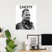 "Chesty" Puller Poster (Thuiskantoor)