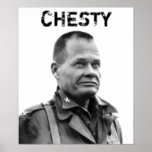 "Chesty" Puller Poster (Voorkant)