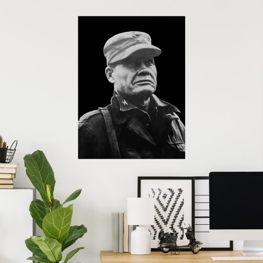 Chesty Puller - War Hero Poster (Thuiskantoor)