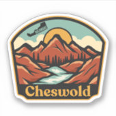 Cheswold, Delaware Sticker (Voorkant)