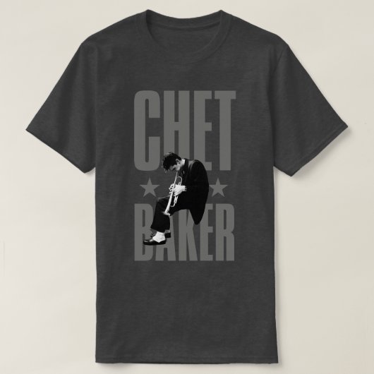 Chet Baker 1 T-shirt (Design voorkant)