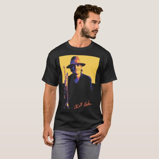 Chet Baker Classic T-Shirt (Voorkant volledig)