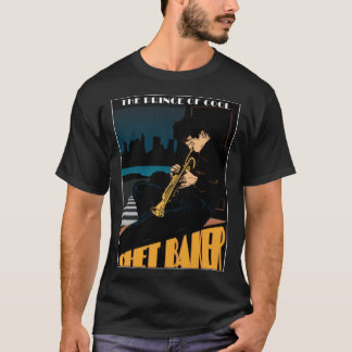 Chet Baker Jazz Poster Sticker T-shirt