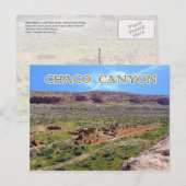 Chetro Ketl in Chaco Canyon, New Mexico Briefkaart (Voorkant / Achterkant)