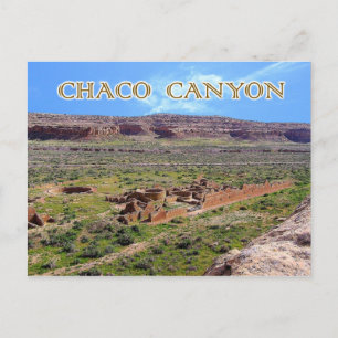 Chetro Ketl in Chaco Canyon, New Mexico Briefkaart