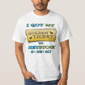 Chetstock - Golden Ticket T-Shirt (Voorkant)